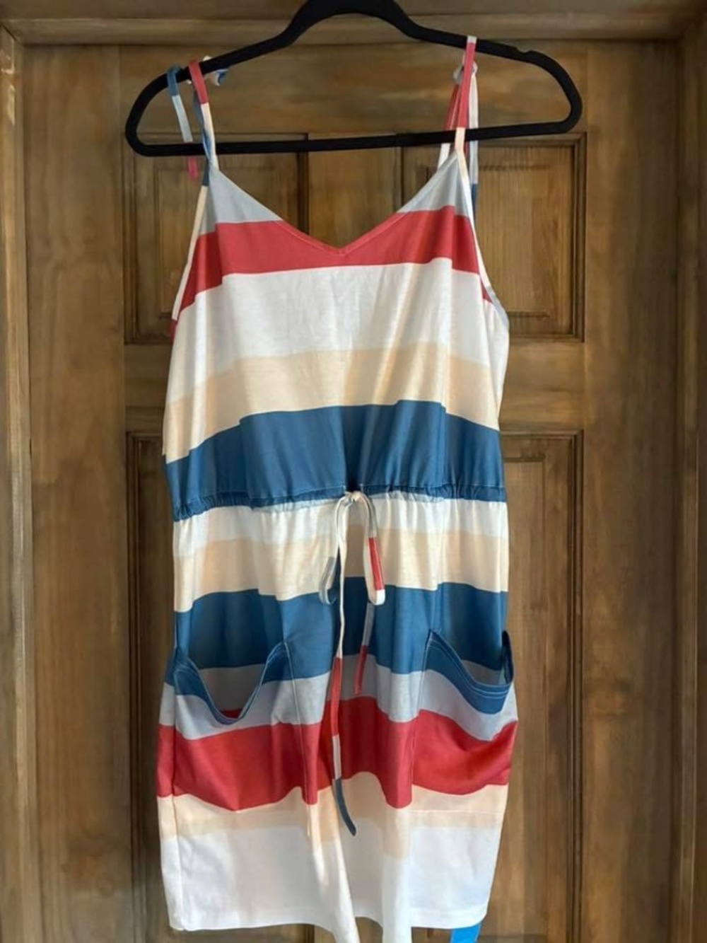 Striped Summer Dress Cover Up